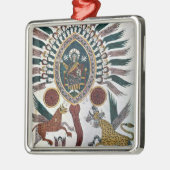 ダニエルの4匹の獣および神の視野 メタルオーナメント (左)