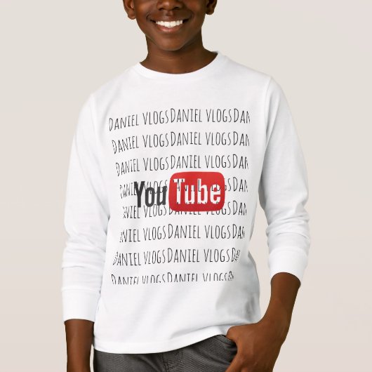 ダニエルのvlogsのyoutubeのコレクション tシャツ (正面)