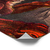 ダニエルはライオンのデントヴィンテージのポスターに ポスター (角)