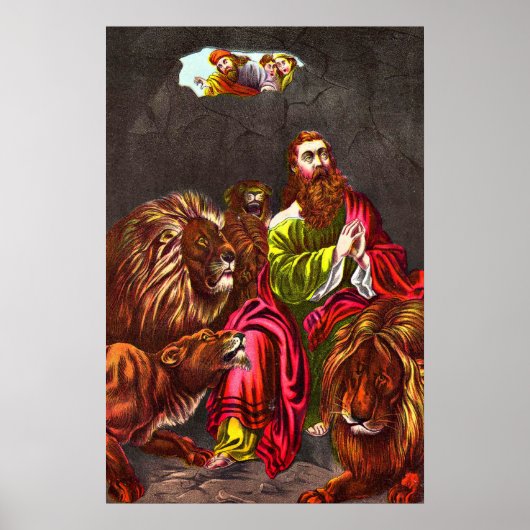 ダニエルはライオンのデントヴィンテージのポスターに ポスター (正面)