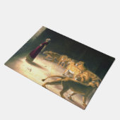 ダニエルはライオンズデン・ブリトン・リヴィエールの王に答える ドアマット (アングル)