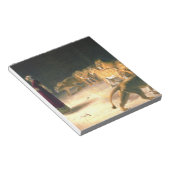 ダニエルはライオンズデン・ブリトン・リヴィエールの王に答える ノートパッド (アングル)