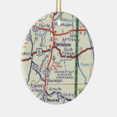 ダニエルソンCTヴィンテージの地図 セラミックオーナメント (右)