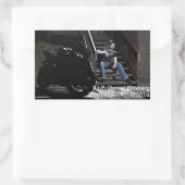 ダニエルブラスバーグ 長方形シール (バッグ)