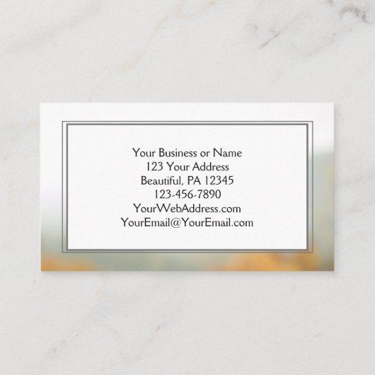 ダニエル書2:21-22 彼は時と季節を変える 名刺 (裏面)