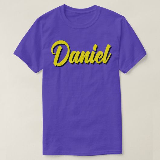 ダニエル私の名前はダニエル3 Tシャツ (デザイン正面)