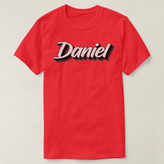 ダニエル私の名前はダニエル4 Tシャツ (デザイン正面)