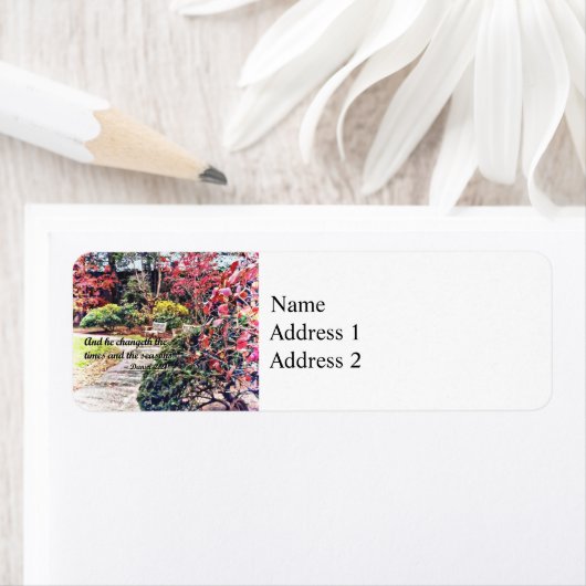 ダニエル2:21 - And He Changeth ラベル (インサイチュ)