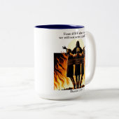 ダニエル3:18-数々のカラー11ozクラシックマグカップ ツートーンマグカップ (正面右)