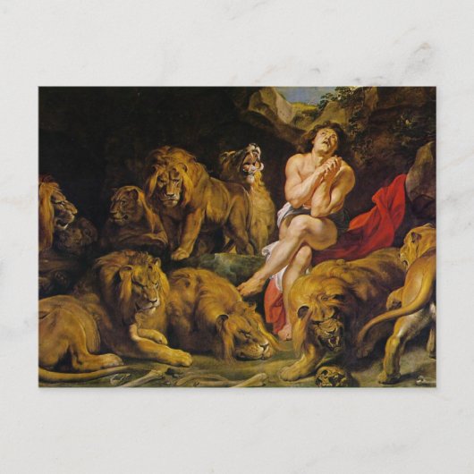 ダニエル・イン・ザ・ライオンズデン ポストカード (正面)