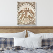 ダニエル・イン・ザ・ライオンズ・デン2 キャンバスプリント (インサイチュ (寝室))