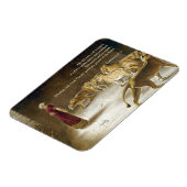 ダニエル・イン・ザ・ライオンズ・デン・バイブル・アート聖なる書物、 経典 マグネット (左側)