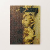 ダニエル・イン・ザ・ライオンズ・デン、1872年ブリトン・リヴィエール ジグソーパズル (縦)