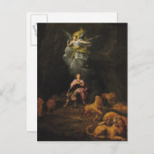 ダニエル・イン・ザ・ライオンズ ポストカード (正面/裏面)