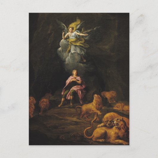 ダニエル・イン・ザ・ライオンズ ポストカード (正面)