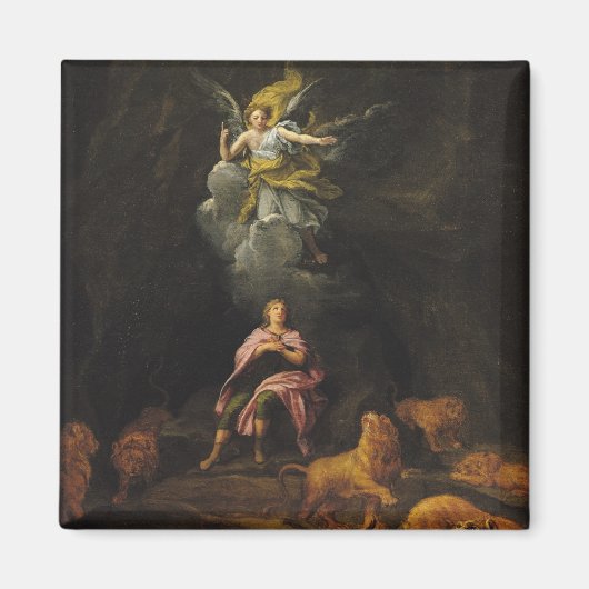 ダニエル・イン・ザ・ライオンズ マグネット (正面)