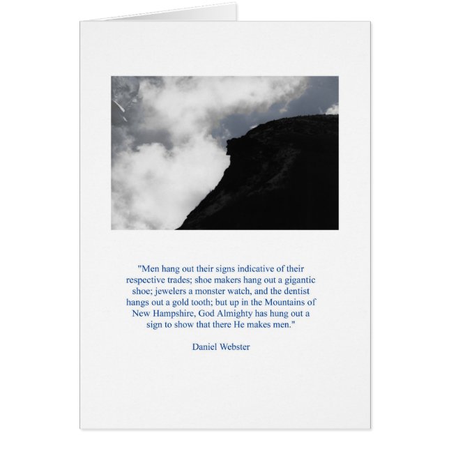 ダニエル・ウェブスターの老人 (正面)