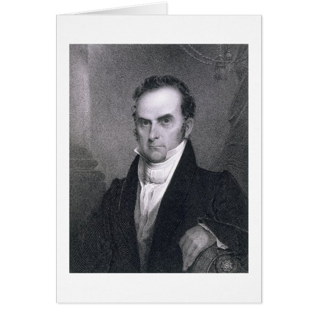 ダニエル・ウェブスター(1782-1852年) (版木、銅版、版画) (正面)
