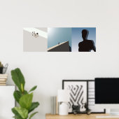ダニエル・シーザーミニマルアルバムの表紙 ポスター (ホームオフィス)