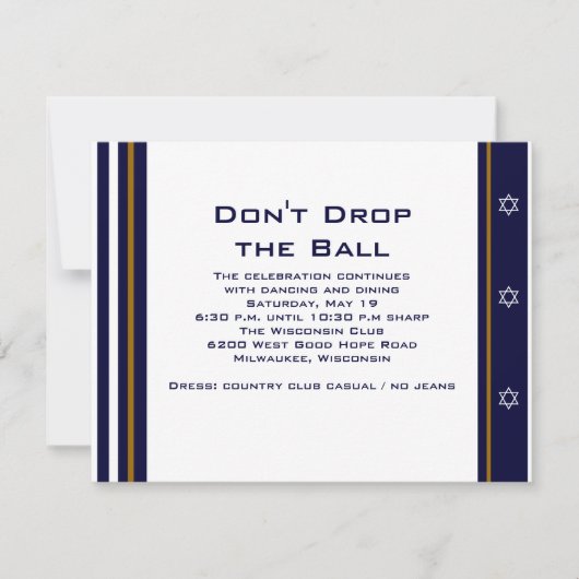 ダニエル・ジェイクカスタム 招待状 (正面)