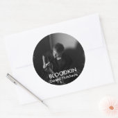 ダニエル・ハッチンズ・ステッカー ラウンドシール (封筒)