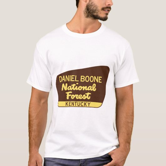 ダニエル・ブーン国有林 ケンタッキー州の秘密 Tシャツ (正面)