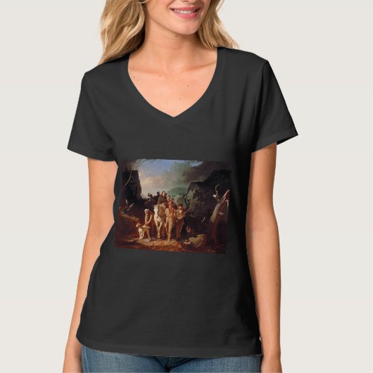 ダニエル・ブーン開拓団案内 Tシャツ (正面)