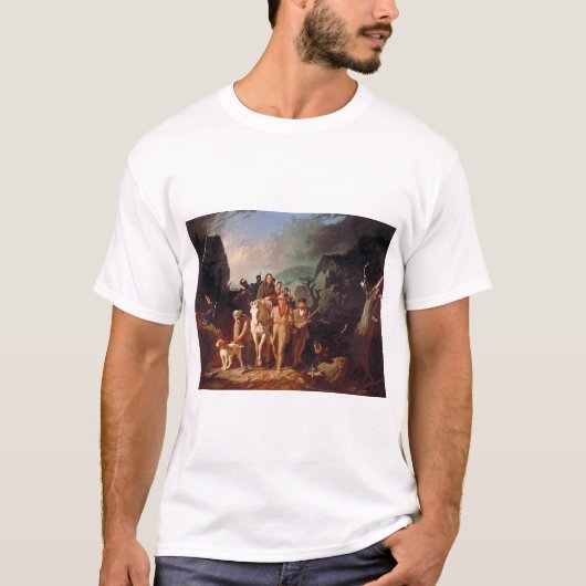ダニエル・ブーン開拓者の案内 Tシャツ (正面)