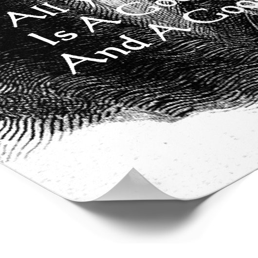 ダニエル・ブーン&ユーモア引用文ポスター ポスター (角)