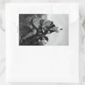 ダニエル・ブーン 長方形シール (バッグ)