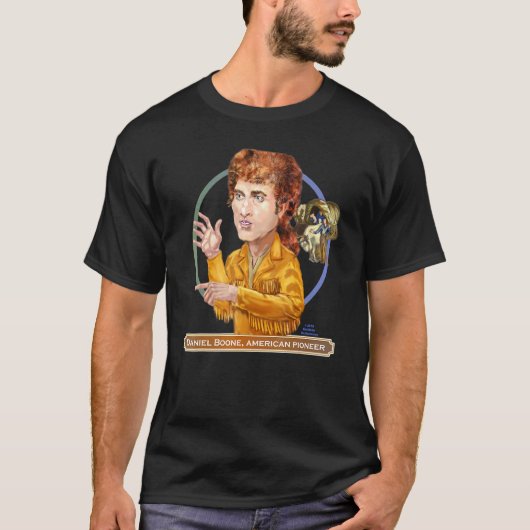 ダニエル・ボオーネ・アメリカン・パイオニア Tシャツ (正面)