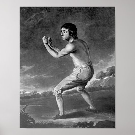ダニエル・メンドーザ、ヘンリー・キンズベリー彫り、1789年 ポスター (正面)