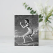 ダニエル・メンドーザ、ヘンリー・キンズベリー彫り、1789年 ポストカード (スタンド正面)