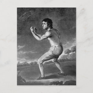 ダニエル・メンドーザ、ヘンリー・キンズベリー彫り、1789年 ポストカード