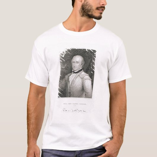 ダニエル・モーガン陸軍准将(1736-1802年の) engrav tシャツ (正面)