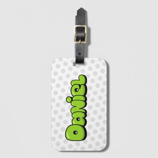 ダニエル ラゲッジタグ (正面縦)