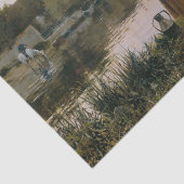 ダニエル・リドウェイ・ナイトの水上輸送船 薄葉紙 (詳細)