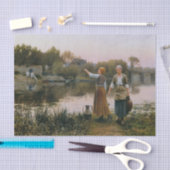 ダニエル・リドウェイ・ナイトの水上輸送船 薄葉紙 (クラフト)