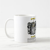 ダニエル(意味) コーヒーマグカップ (左)