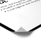 ダニエル、男のパーソナライズされた子の名前定義 ポスター (角)