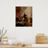 ダニエル・絵画マッセイの壁画 ポスター (キッチン)