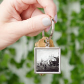 ダニエルHavell 1820年が刻む市場 キーホルダー (手)