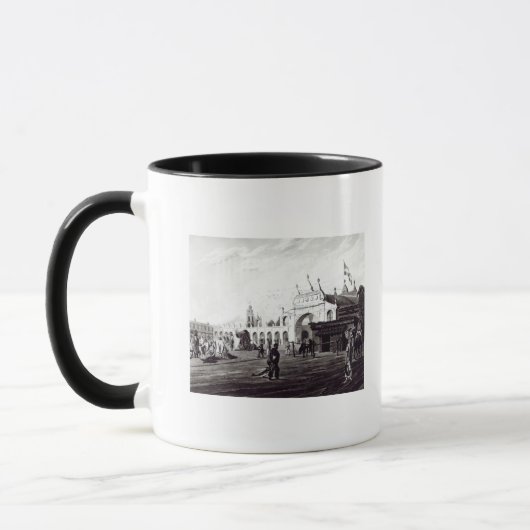 ダニエルHavell 1820年が刻む市場 マグカップ (左)