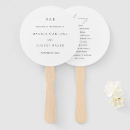 ダニカクラシックエレガントな結婚式 ハンドファン