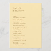 ダニスバターイエロモダン結婚ーズ プログラム (正面)