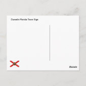 ダニディンフロリダの町の印 ポストカード (裏面)