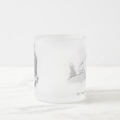 ダニーのダイオードによって曇らされるマグ フロストグラスマグカップ (中央)