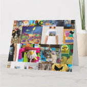 ダニーダックサンタクリスマスカード カード (裏面)