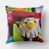 ダニーダックサンタクリスマス装飾用クッション クッション (裏面)