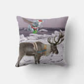 ダニーダックサンタクリスマス装飾用クッション クッション (裏面)